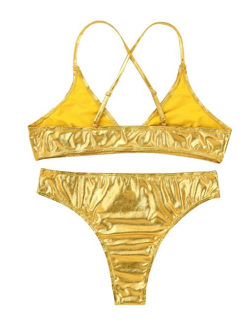 Gold / S Official Micro Bikini Merch